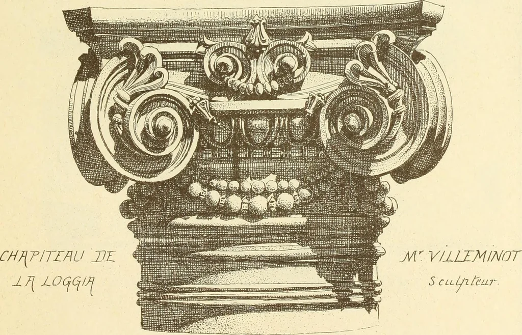 An illustration from Materials and documents of architecture and sculpture : classified alphabetically, 1915, leaf 44