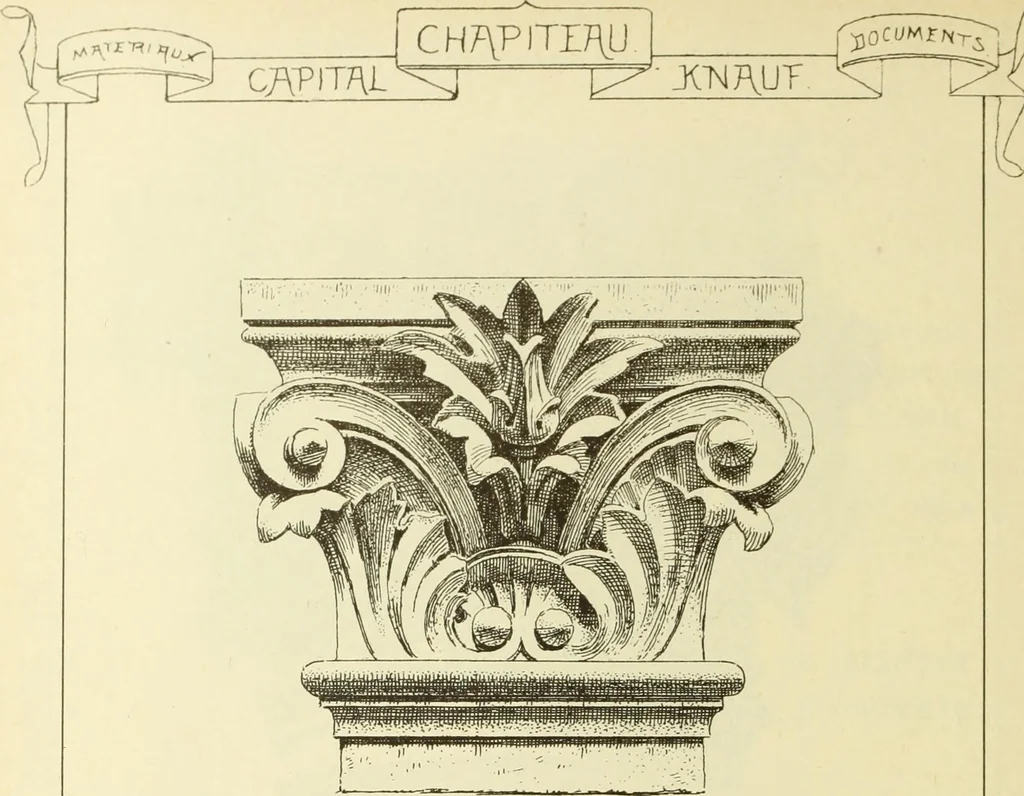 An illustration from Materials and documents of architecture and sculpture : classified alphabetically, 1915, leaf 45