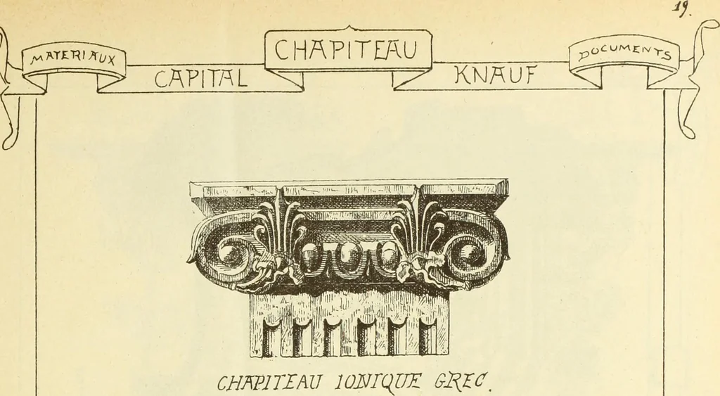 An illustration from Materials and documents of architecture and sculpture : classified alphabetically, 1915, leaf 50