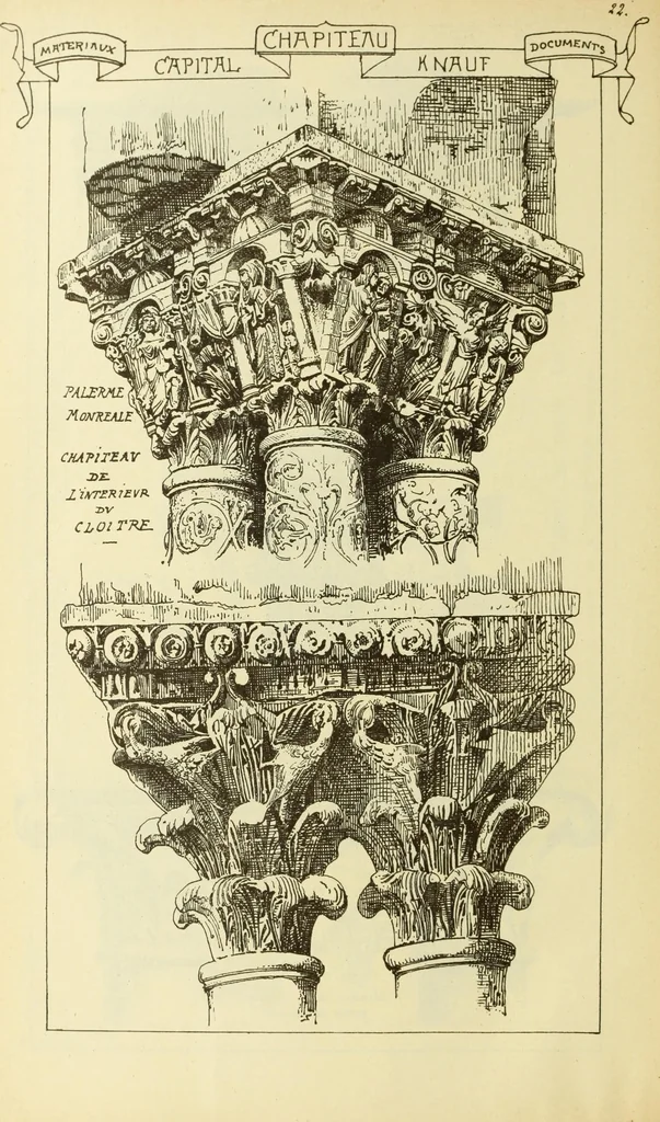 An illustration from Materials and documents of architecture and sculpture : classified alphabetically, 1915, leaf 53