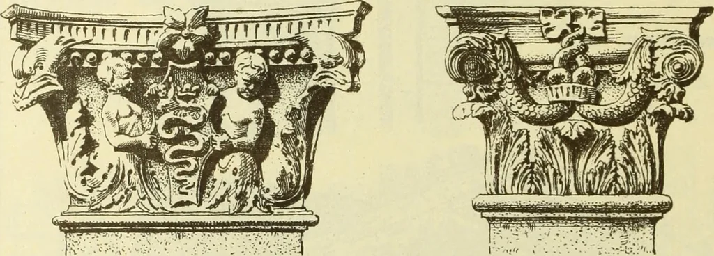 An illustration from Materials and documents of architecture and sculpture : classified alphabetically, 1915, leaf 55