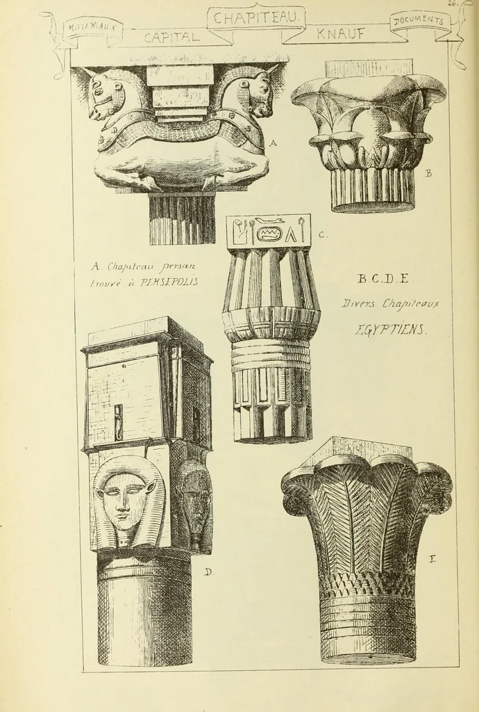 An illustration from Materials and documents of architecture and sculpture : classified alphabetically, 1915, leaf 57