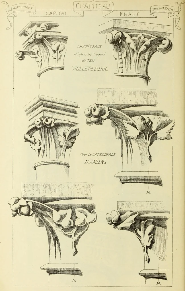 An illustration from Materials and documents of architecture and sculpture : classified alphabetically, 1915, leaf 59