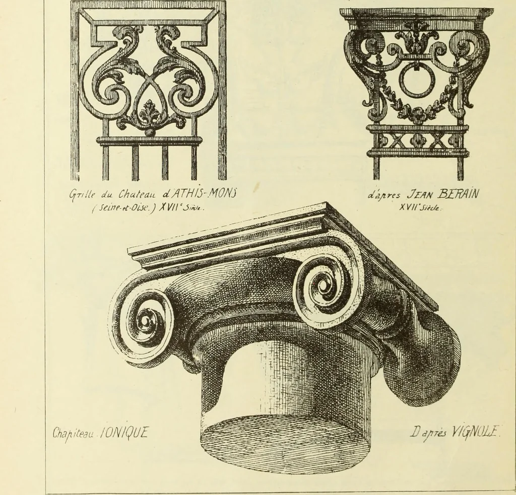 An illustration from Materials and documents of architecture and sculpture : classified alphabetically, 1915, leaf 61