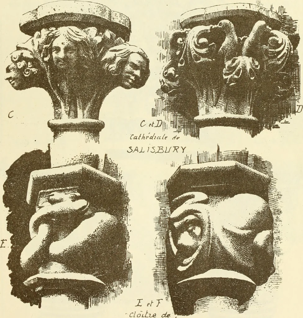An illustration from Materials and documents of architecture and sculpture : classified alphabetically, 1915, leaf 68