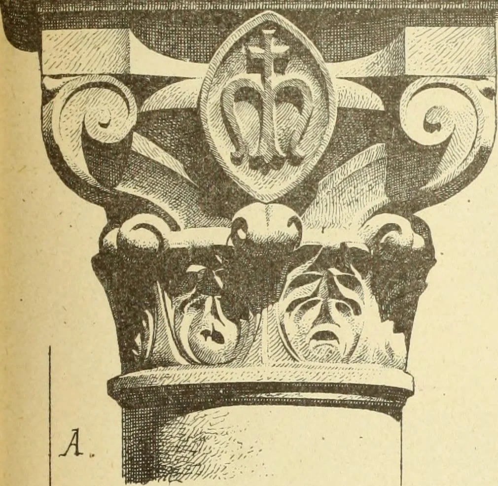 An illustration from Materials and documents of architecture and sculpture : classified alphabetically, 1915, leaf 74