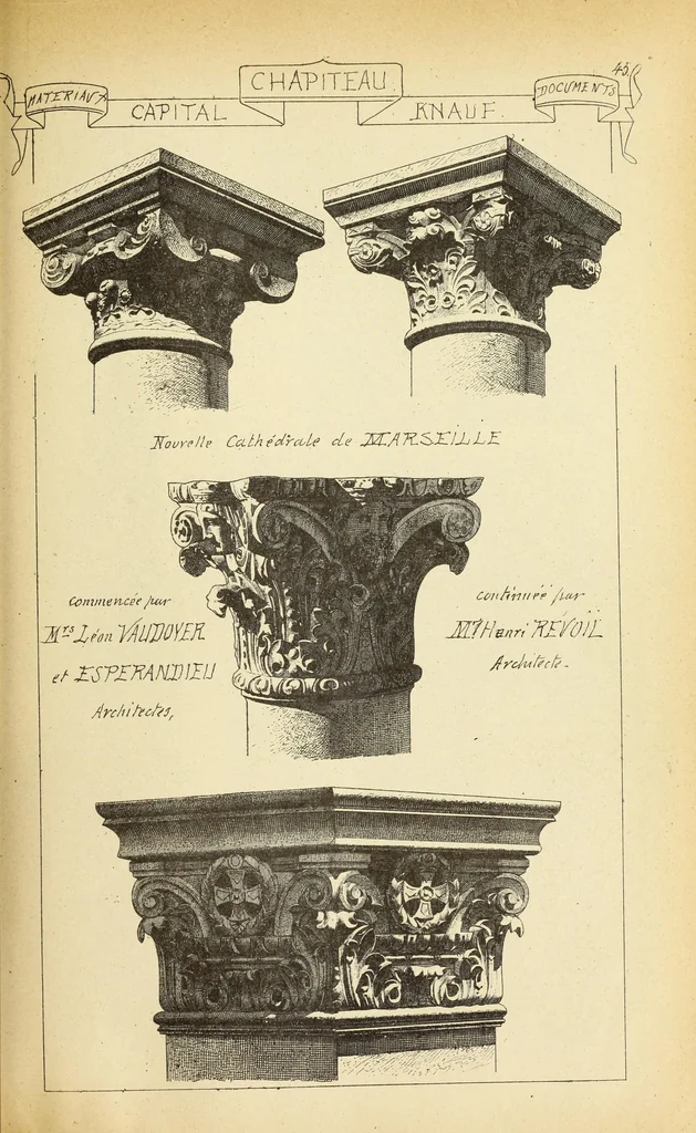 An illustration from Materials and documents of architecture and sculpture : classified alphabetically, 1915, leaf 76