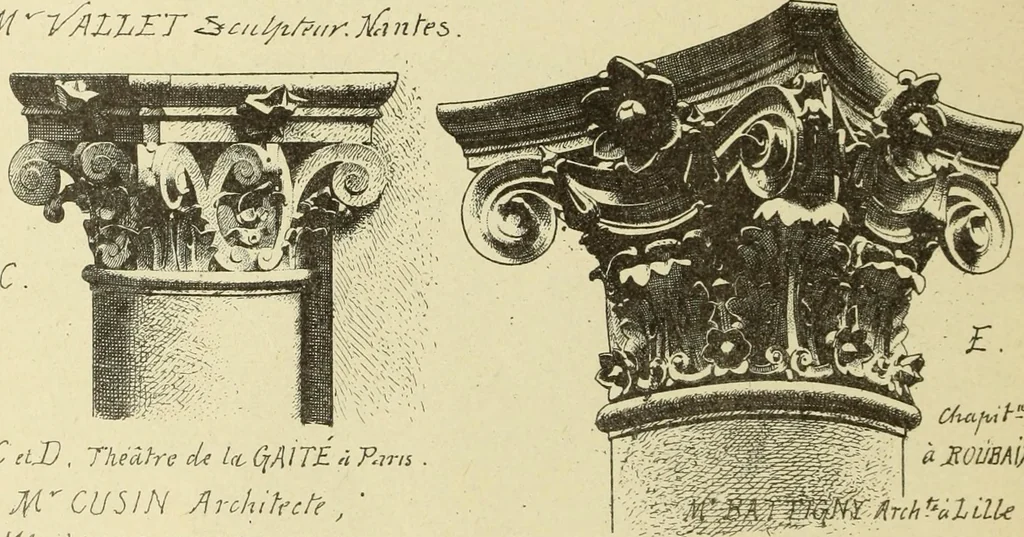 An illustration from Materials and documents of architecture and sculpture : classified alphabetically, 1915, leaf 79