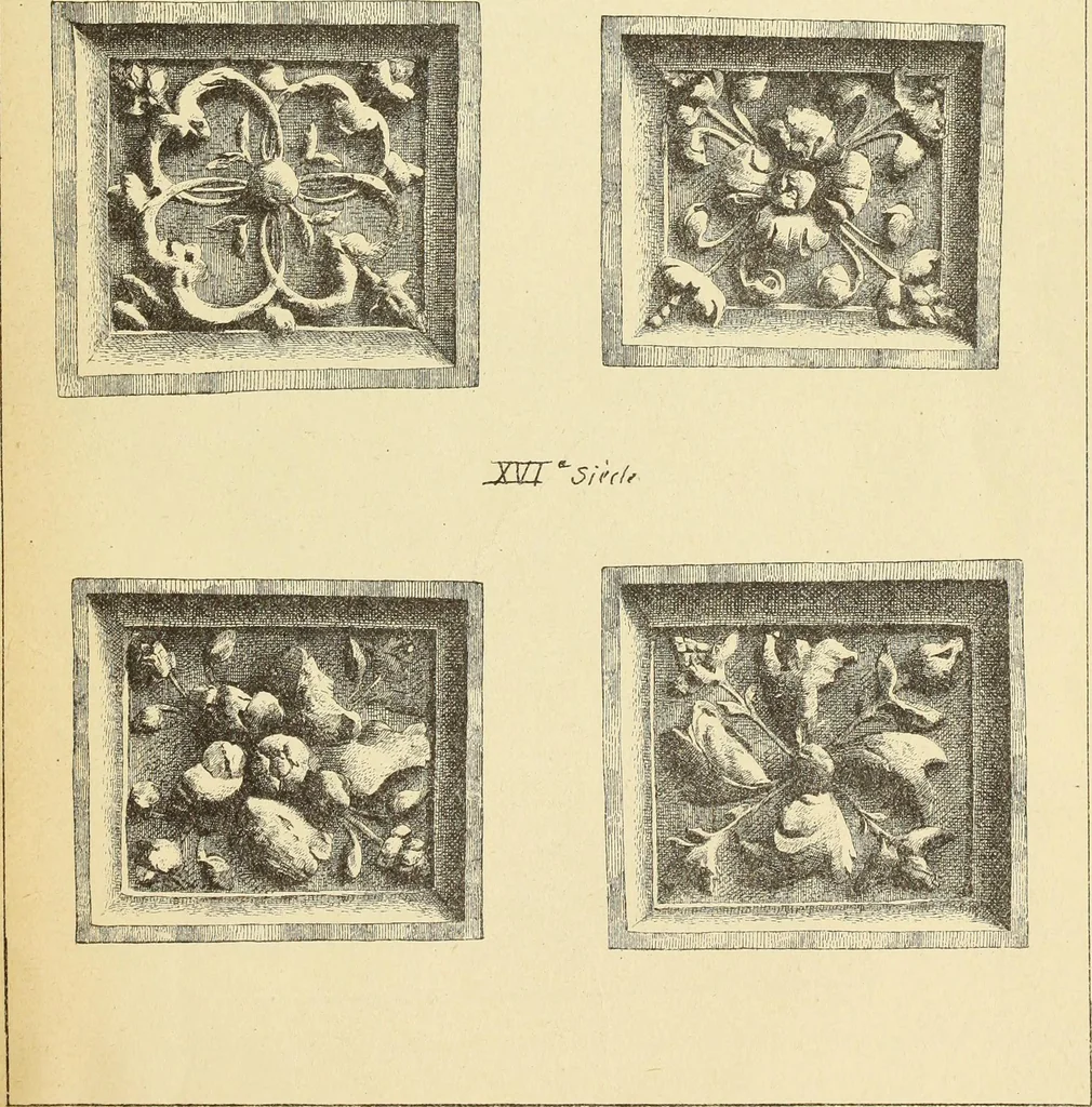 An illustration from Materials and documents of architecture and sculpture : classified alphabetically, 1915, leaf 8