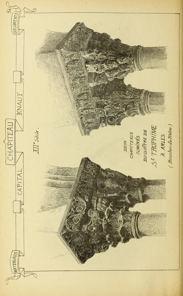 An illustration from Materials and documents of architecture and sculpture : classified alphabetically, 1915, leaf 85