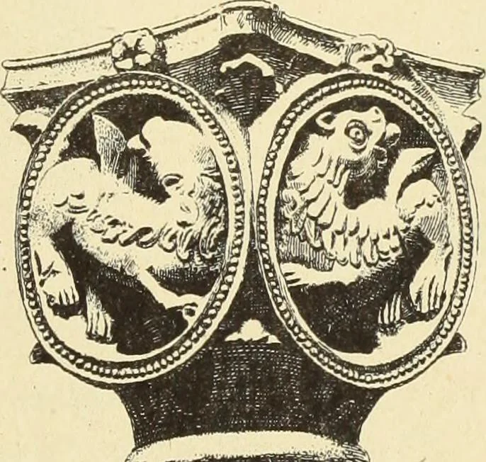 An illustration from Materials and documents of architecture and sculpture : classified alphabetically, 1915, leaf 86