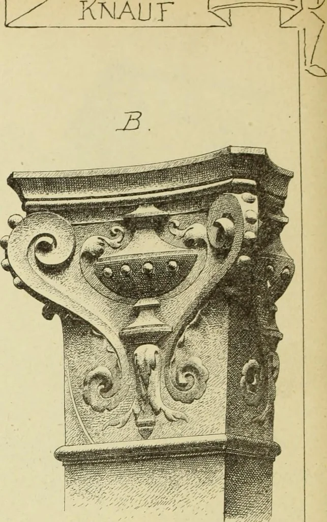 An illustration from Materials and documents of architecture and sculpture : classified alphabetically, 1915, leaf 87