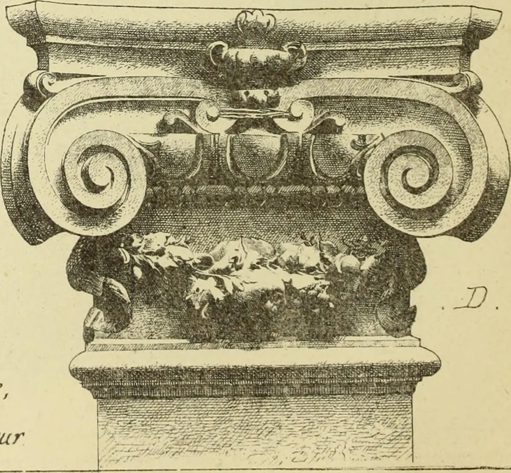 An illustration from Materials and documents of architecture and sculpture : classified alphabetically, 1915, leaf 87