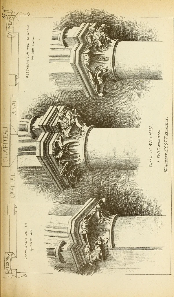 An illustration from Materials and documents of architecture and sculpture : classified alphabetically, 1915, leaf 98