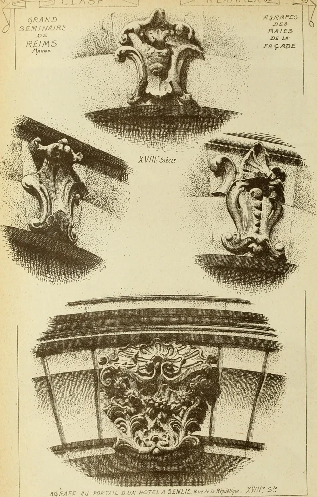 An illustration from Materials and documents of architecture and sculpture : classified alphabetically, 1915, leaf 109