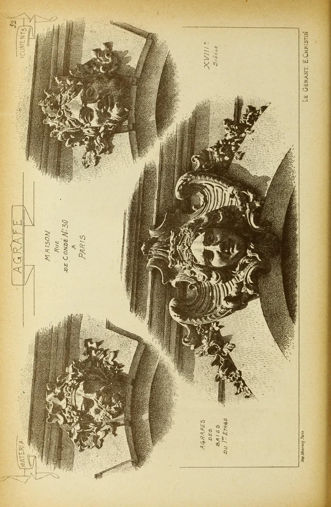 An illustration from Materials and documents of architecture and sculpture : classified alphabetically, 1915, leaf 111