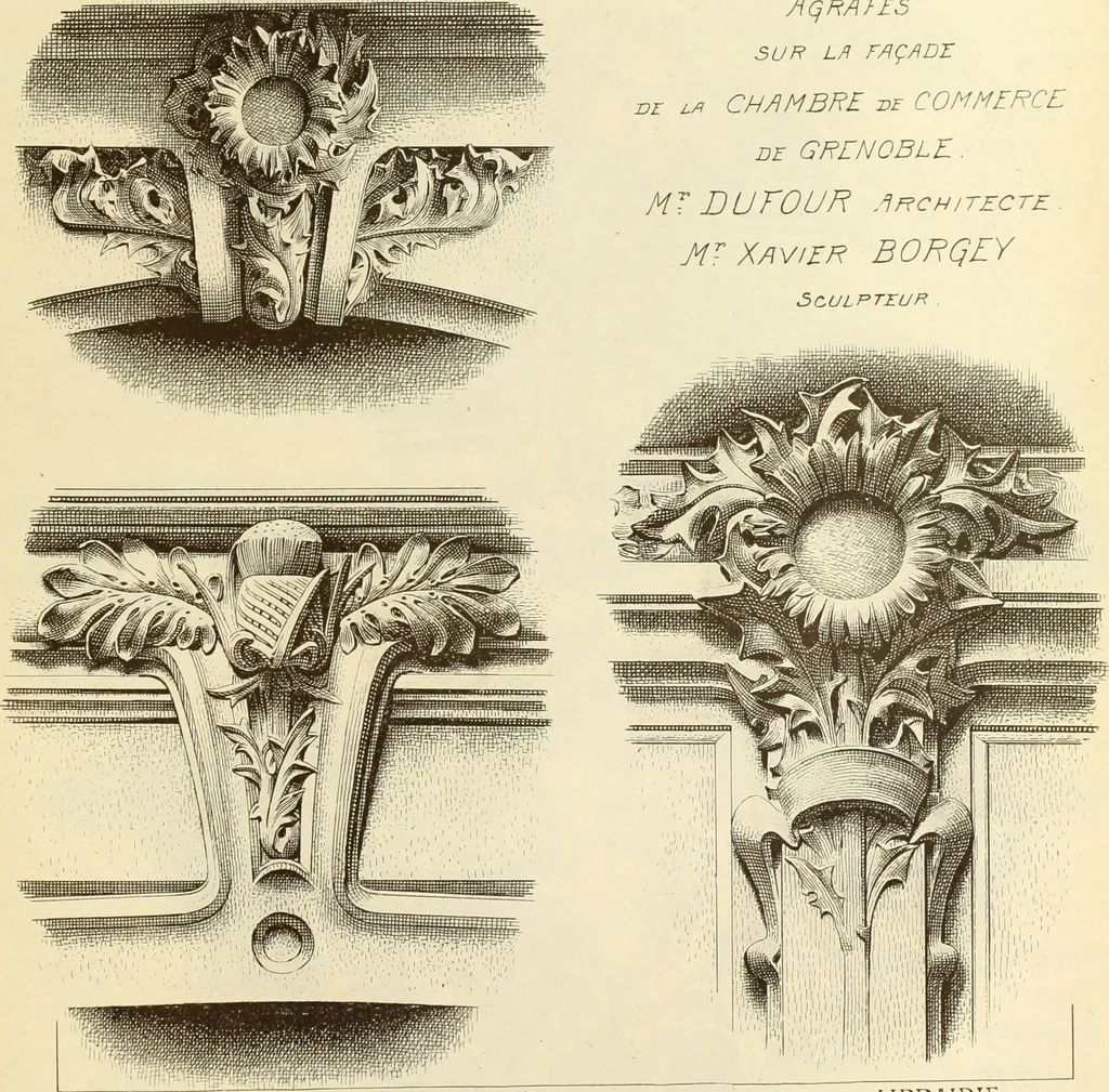 An illustration from Materials and documents of architecture and sculpture : classified alphabetically, 1915, leaf 112