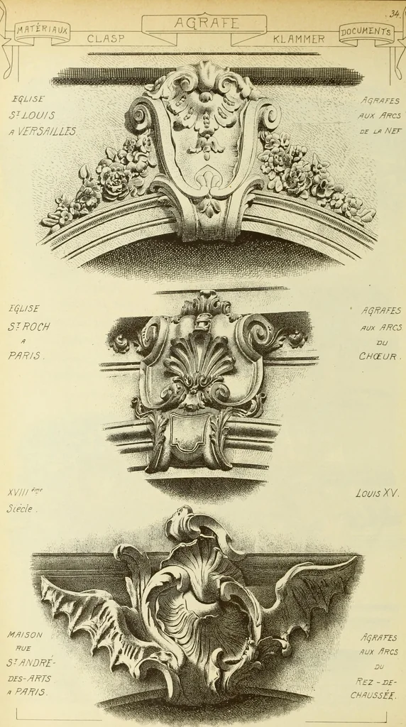 An illustration from Materials and documents of architecture and sculpture : classified alphabetically, 1915, leaf 113