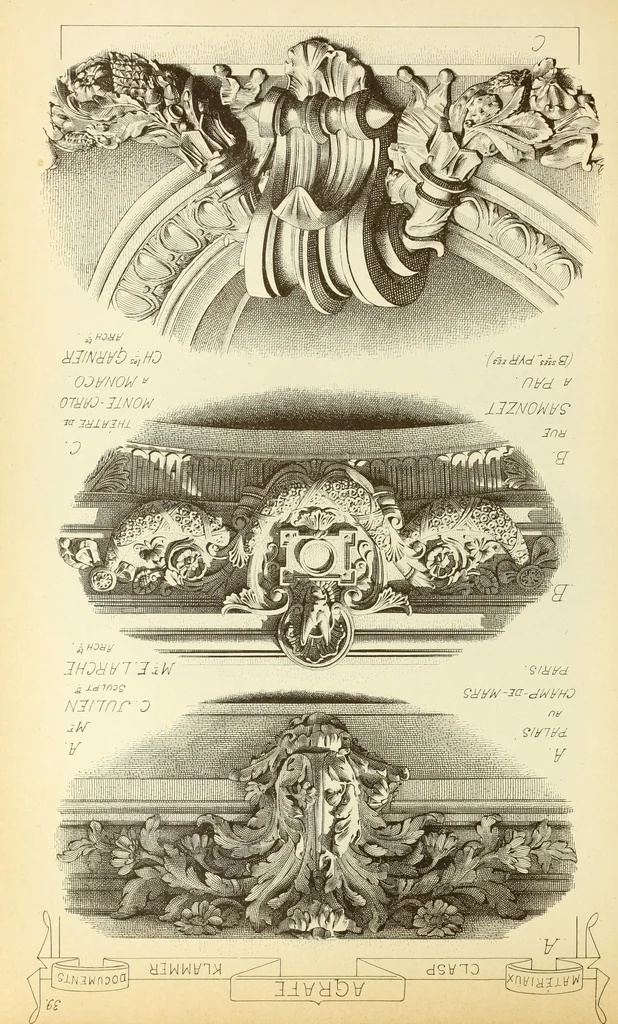 An illustration from Materials and documents of architecture and sculpture : classified alphabetically, 1915, leaf 118