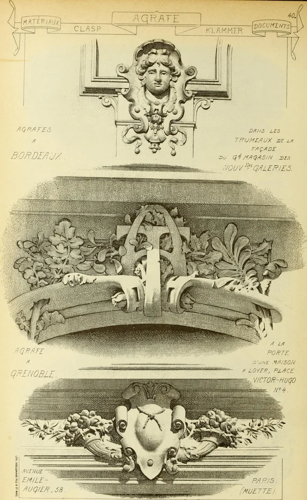 An illustration from Materials and documents of architecture and sculpture : classified alphabetically, 1915, leaf 119