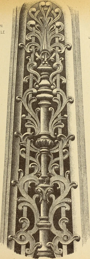 An illustration from Materials and documents of architecture and sculpture : classified alphabetically, 1915, leaf 124