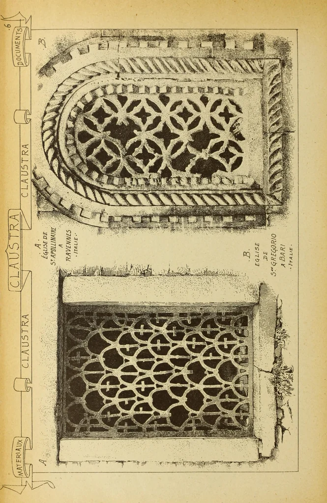 An illustration from Materials and documents of architecture and sculpture : classified alphabetically, 1915, leaf 125