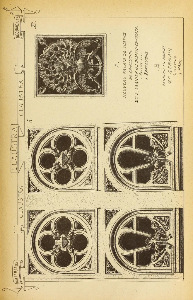 An illustration from Materials and documents of architecture and sculpture : classified alphabetically, 1915, leaf 126