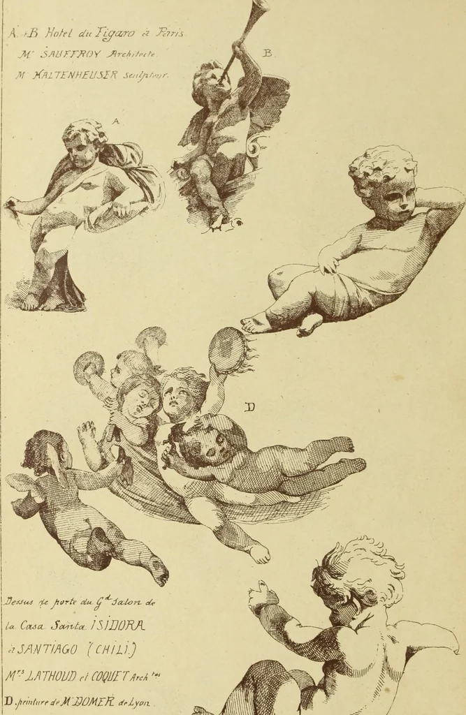 An illustration from Materials and documents of architecture and sculpture : classified alphabetically, 1915, leaf 17