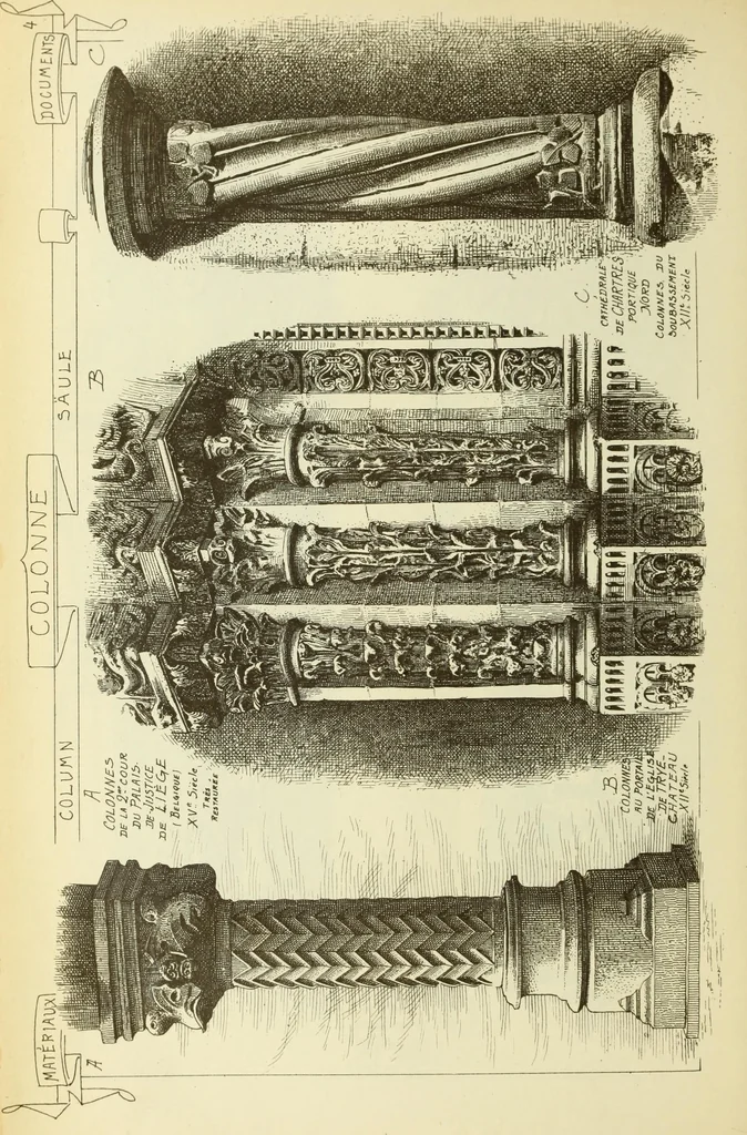 An illustration from Materials and documents of architecture and sculpture : classified alphabetically, 1915, leaf 187