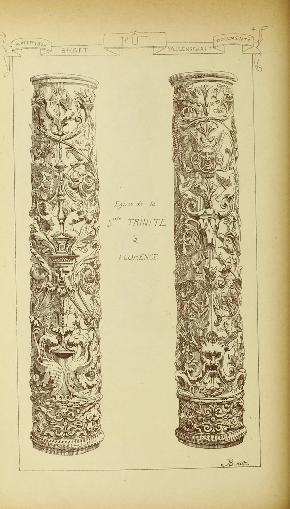 An illustration from Materials and documents of architecture and sculpture : classified alphabetically, 1915, leaf 191