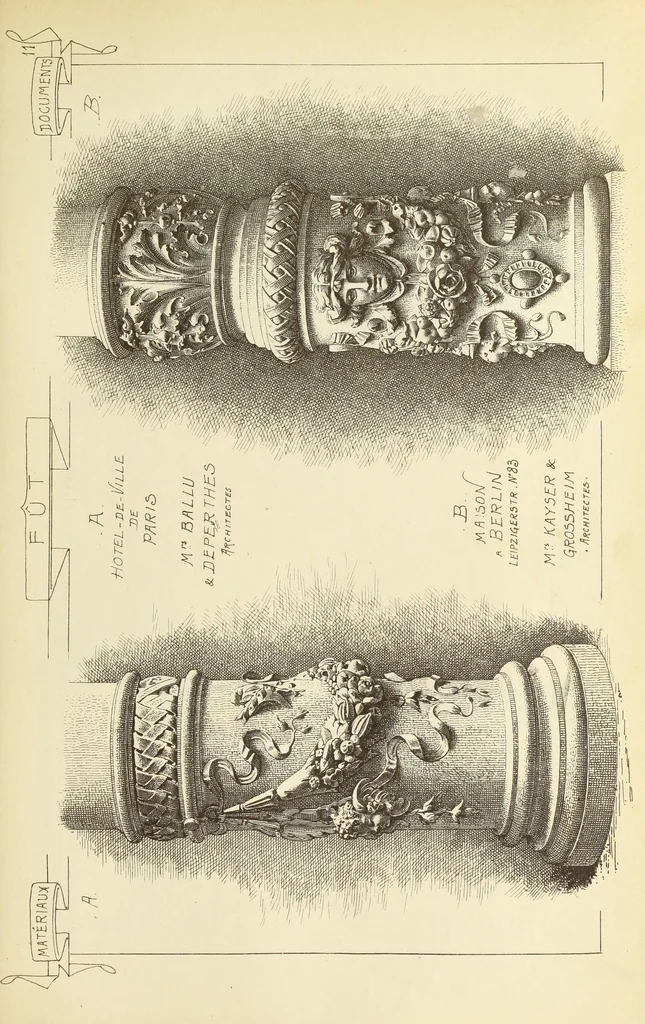 An illustration from Materials and documents of architecture and sculpture : classified alphabetically, 1915, leaf 198