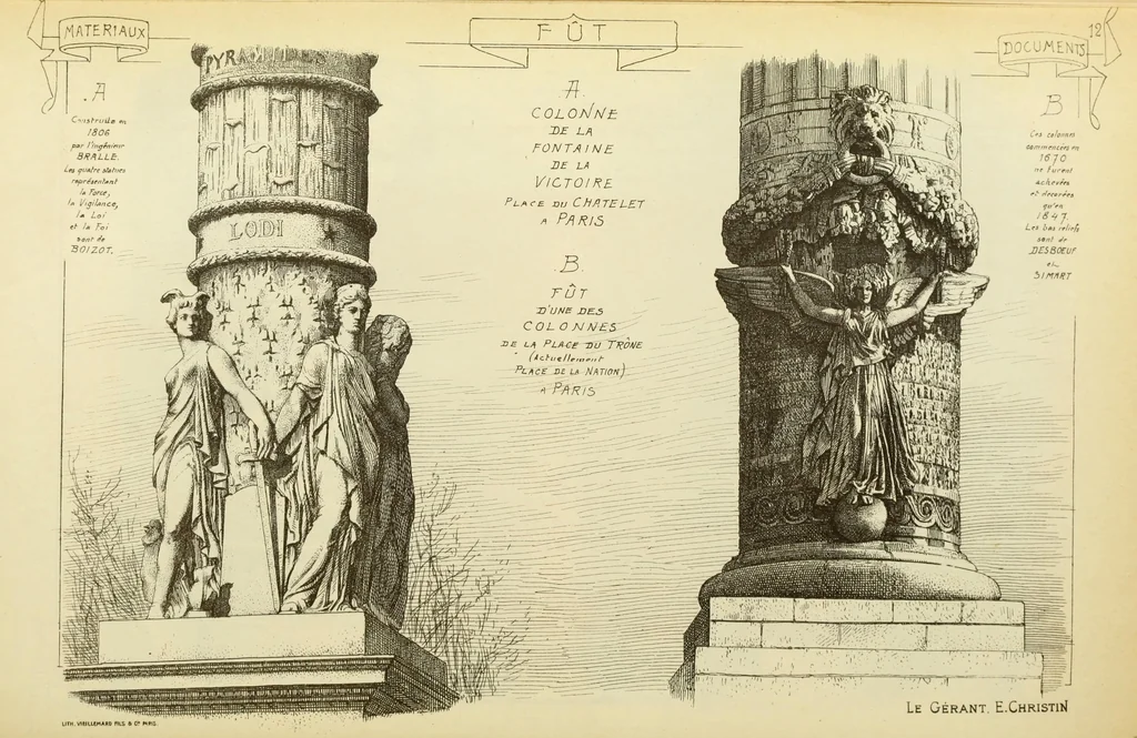 An illustration from Materials and documents of architecture and sculpture : classified alphabetically, 1915, leaf 199