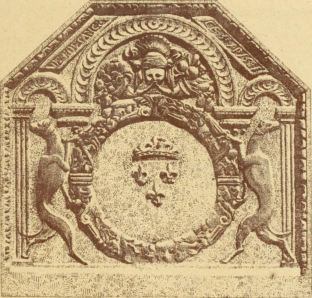 An illustration from Materials and documents of architecture and sculpture : classified alphabetically, 1915, leaf 208