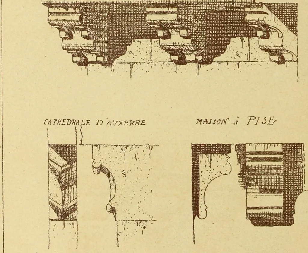 An illustration from Materials and documents of architecture and sculpture : classified alphabetically, 1915, leaf 217
