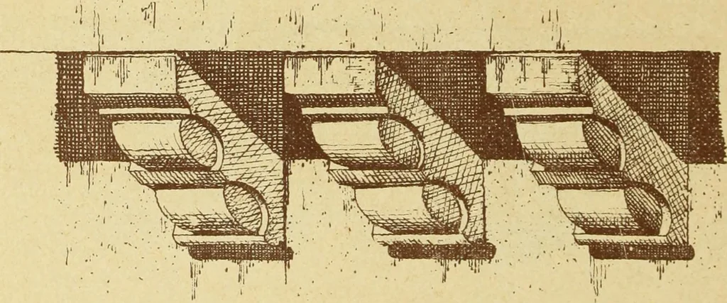 An illustration from Materials and documents of architecture and sculpture : classified alphabetically, 1915, leaf 221