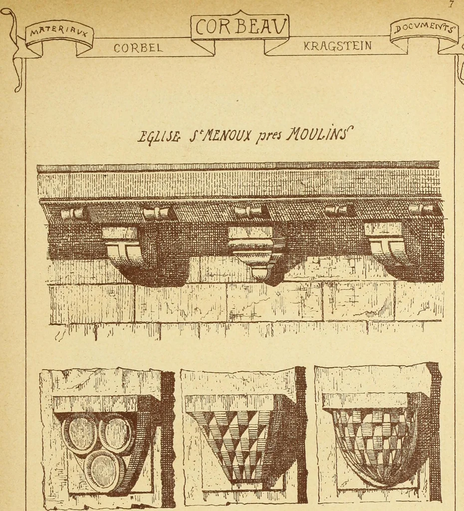 An illustration from Materials and documents of architecture and sculpture : classified alphabetically, 1915, leaf 222