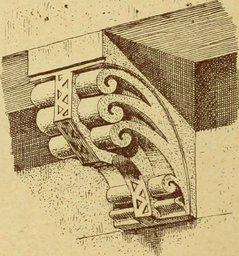 An illustration from Materials and documents of architecture and sculpture : classified alphabetically, 1915, leaf 223