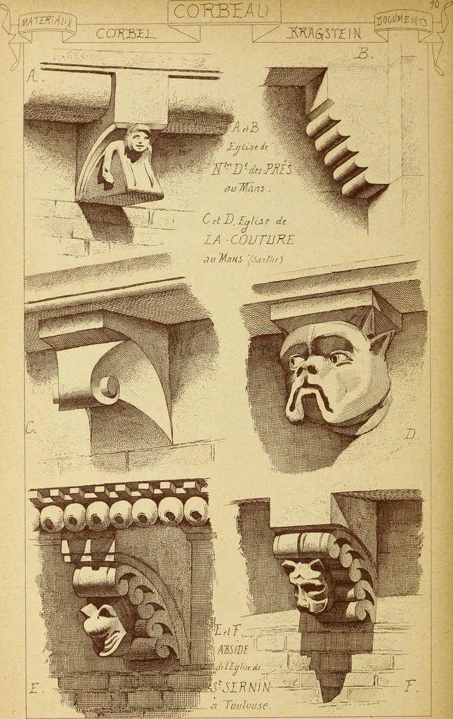 An illustration from Materials and documents of architecture and sculpture : classified alphabetically, 1915, leaf 225