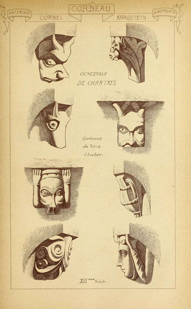 An illustration from Materials and documents of architecture and sculpture : classified alphabetically, 1915, leaf 228
