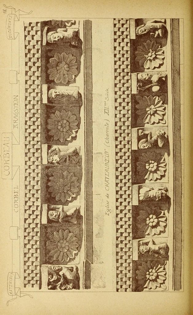 An illustration from Materials and documents of architecture and sculpture : classified alphabetically, 1915, leaf 231