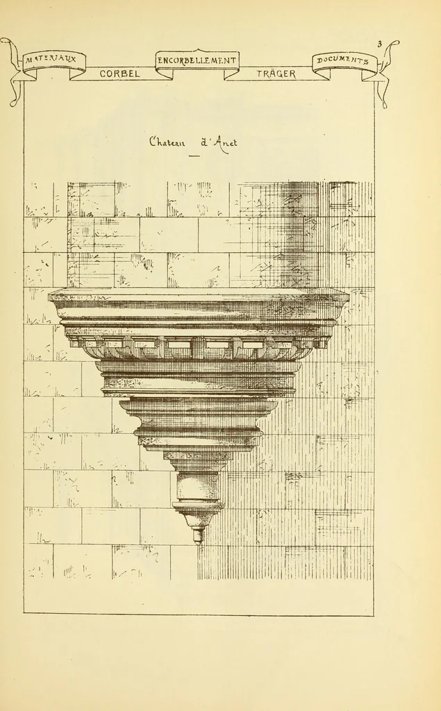 An illustration from Materials and documents of architecture and sculpture : classified alphabetically, 1915, leaf 234