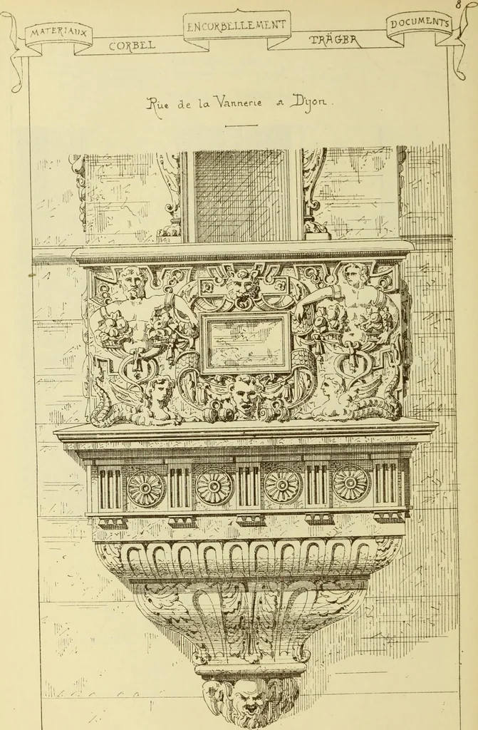 An illustration from Materials and documents of architecture and sculpture : classified alphabetically, 1915, leaf 239