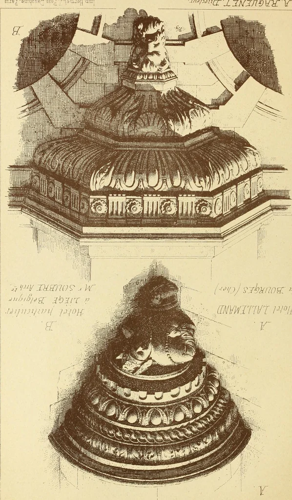 An illustration from Materials and documents of architecture and sculpture : classified alphabetically, 1915, leaf 240