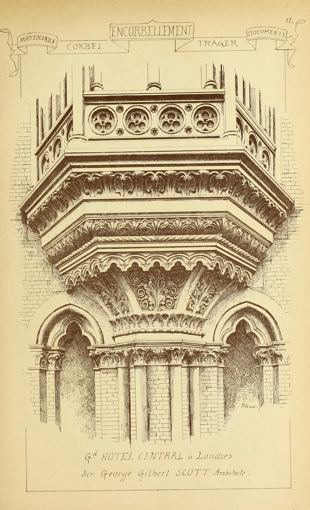 An illustration from Materials and documents of architecture and sculpture : classified alphabetically, 1915, leaf 242