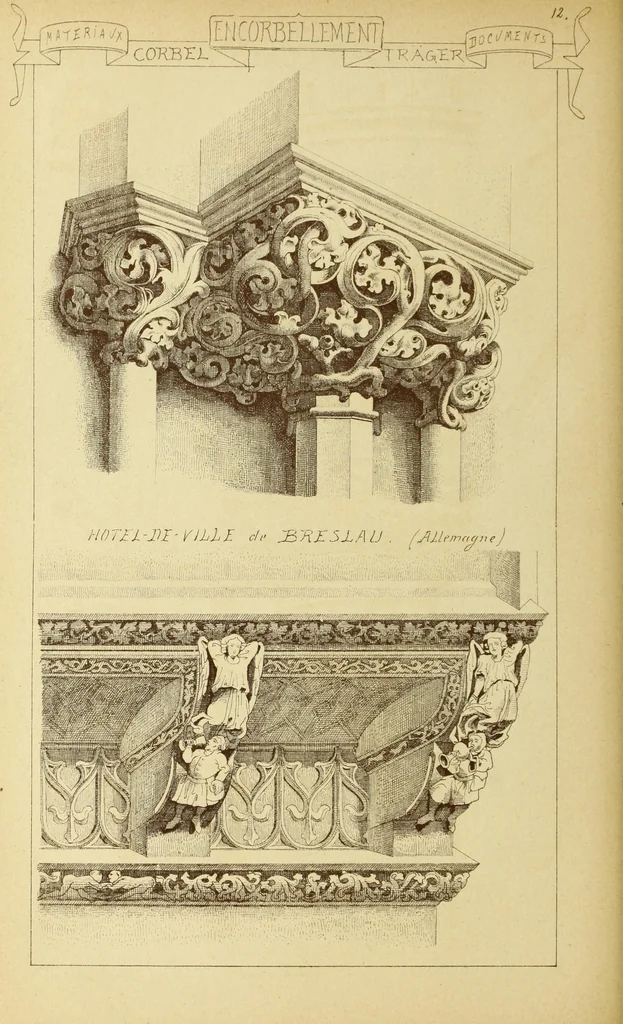 An illustration from Materials and documents of architecture and sculpture : classified alphabetically, 1915, leaf 243