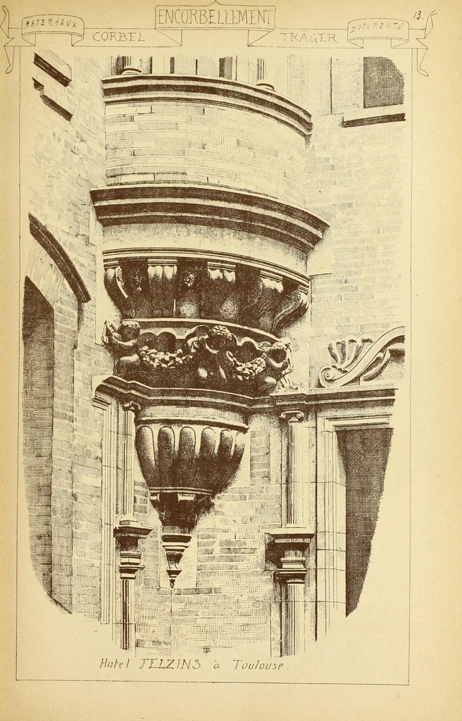An illustration from Materials and documents of architecture and sculpture : classified alphabetically, 1915, leaf 244
