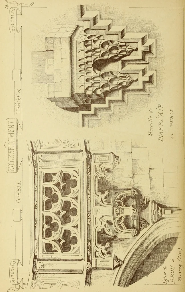An illustration from Materials and documents of architecture and sculpture : classified alphabetically, 1915, leaf 245