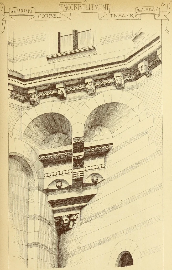 An illustration from Materials and documents of architecture and sculpture : classified alphabetically, 1915, leaf 246