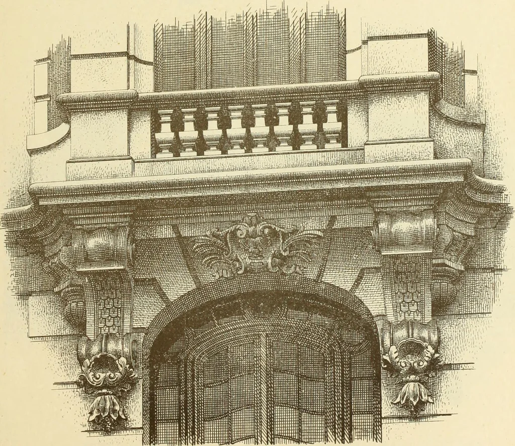 An illustration from Materials and documents of architecture and sculpture : classified alphabetically, 1915, leaf 248