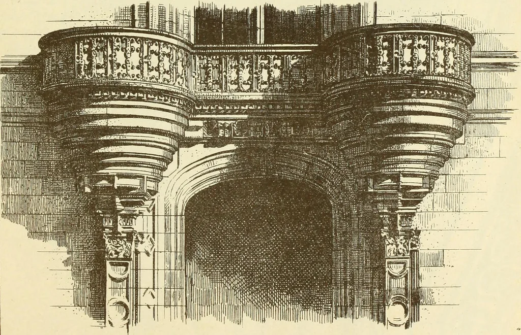 An illustration from Materials and documents of architecture and sculpture : classified alphabetically, 1915, leaf 250